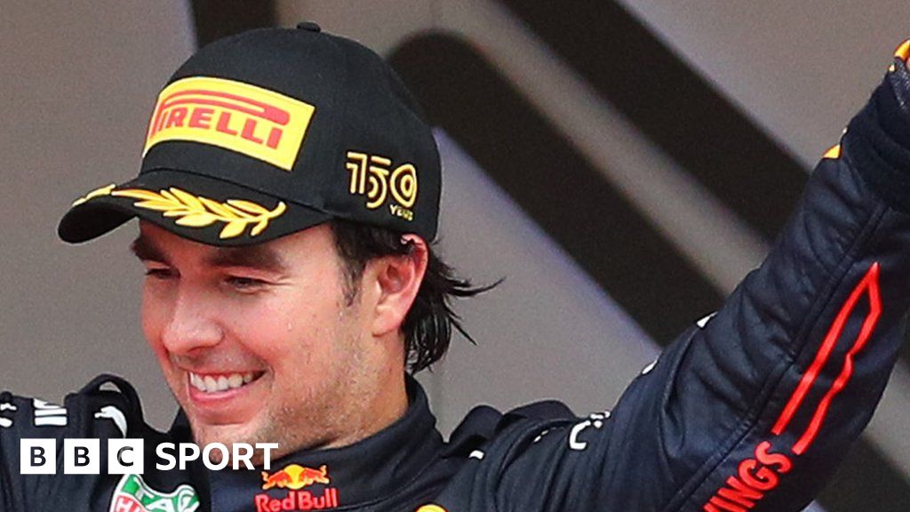 Monaco Grand Prix Sergio Perez Wins Chaotic Wet Dry Race After Mick Schumacher Crash Bbc Sport