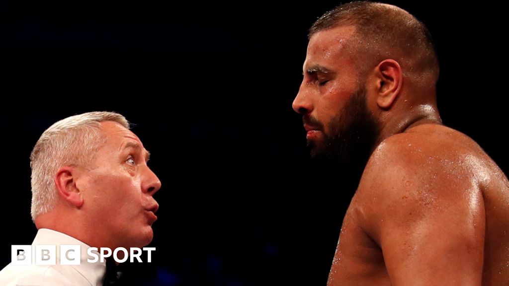 Kash Ali disqualified for biting David Price in bizarre heavyweight bout, Boxing