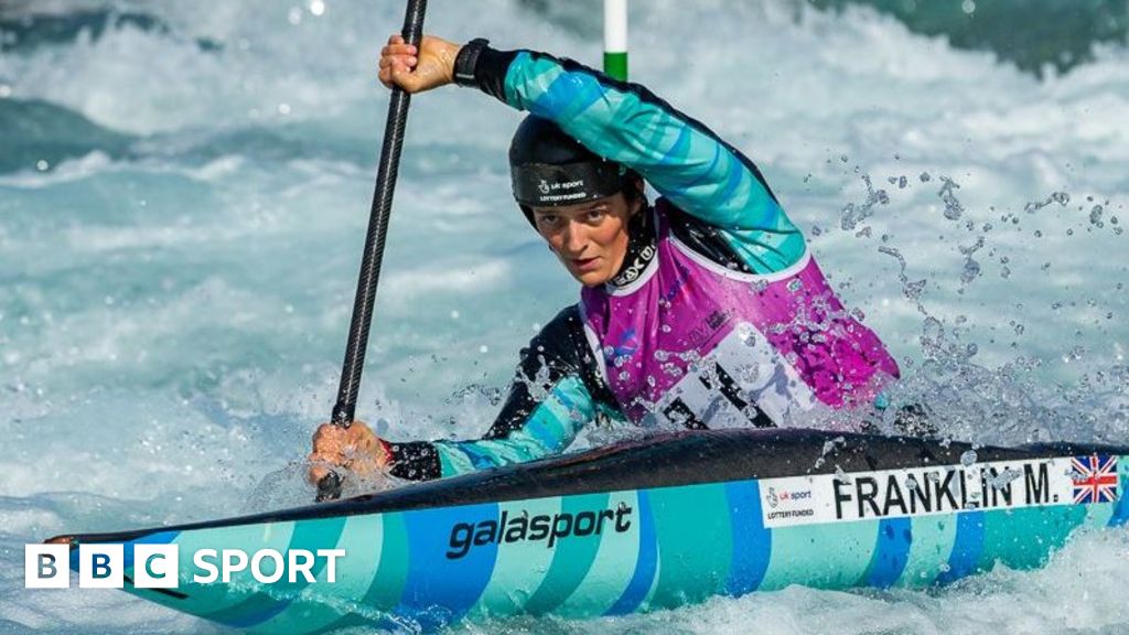 Canoe Slalom European Championships Mallory Franklin wins first