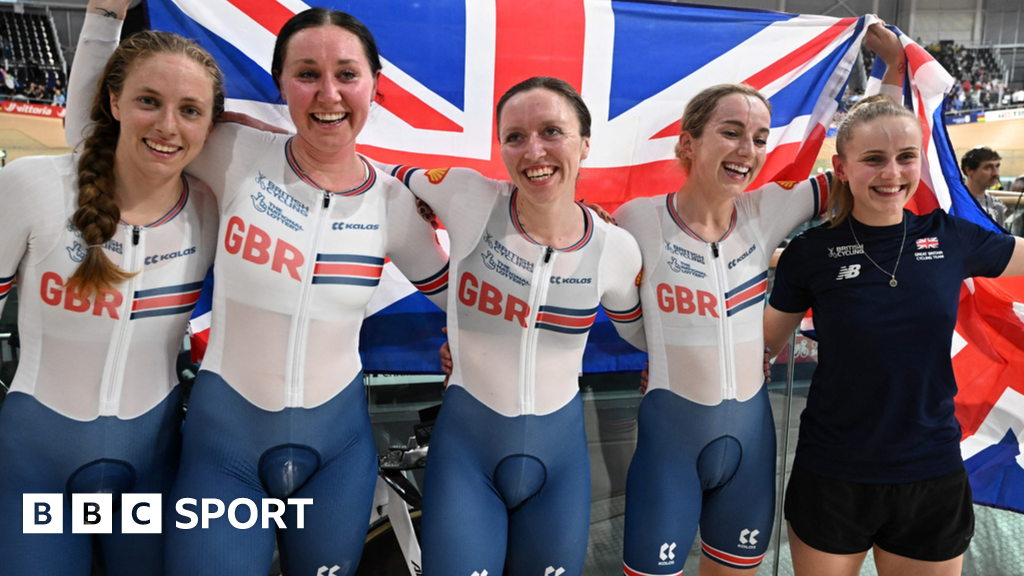 Cycling World Championships 2023 GB win five golds on day three