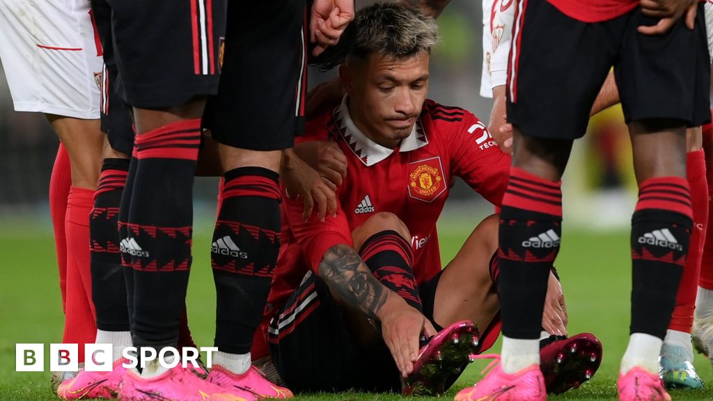 Lisandro Martinez: Der Verteidiger von Manchester United fällt mit einem gebrochenen Fuß für den Rest der Saison aus