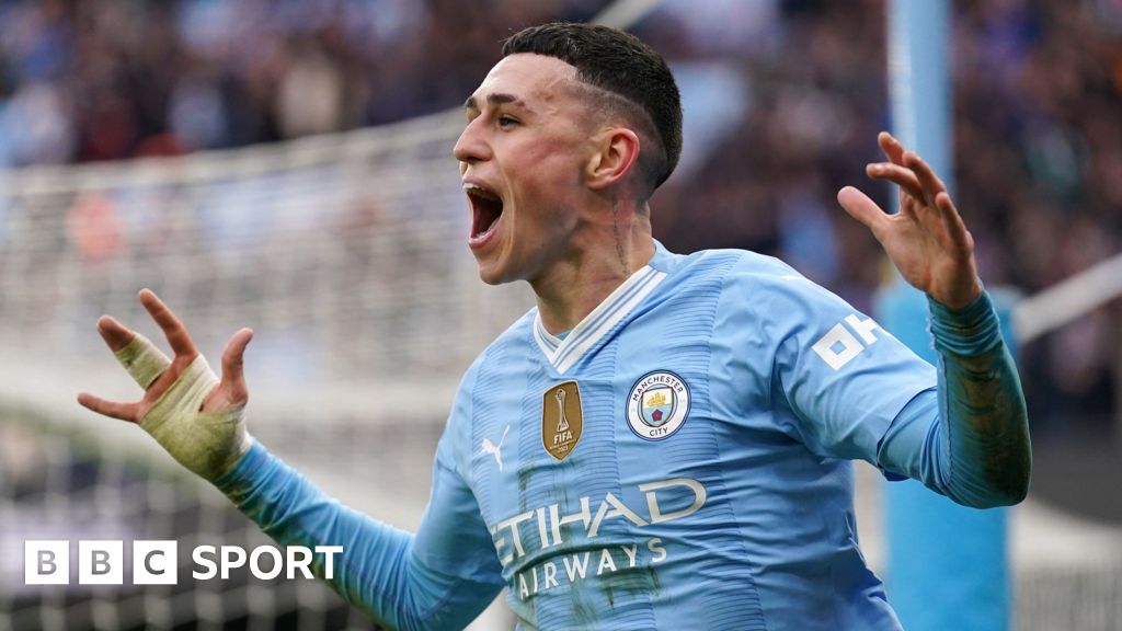 Man City 3-1 Man Utd: Phil Foden Scores Twice As Home Side Come Back To ...