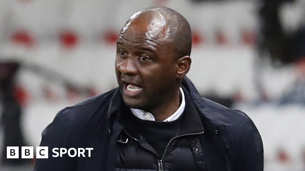Patrick Vieira: Nice sack manager after two and a half years in charge -  BBC Sport