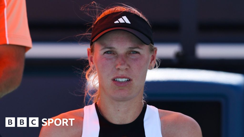 Miami Open: Simona Halep loses on doping ban return as Caroline Wozniacki criticises wildcard
