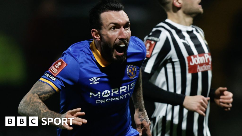 Notts County 23 Shrewsbury Town Ryan Bowman hattrick wins FA Cup
