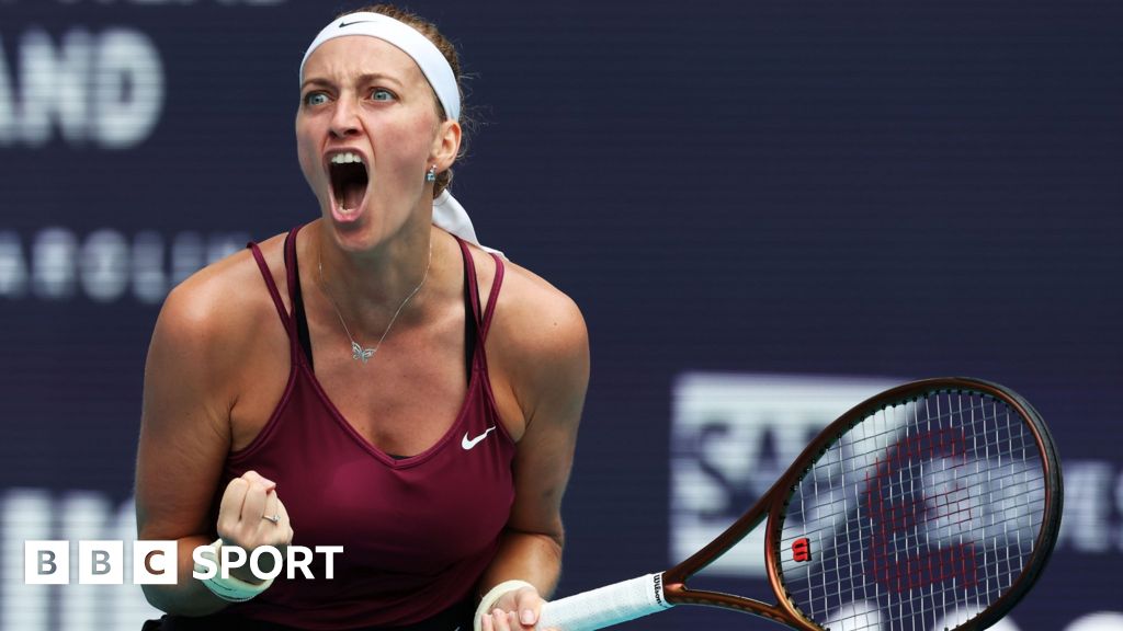 Miami Open 2023: Petra Kvitová porazí Elenu Rybakinu ve dvou setech a získá titul