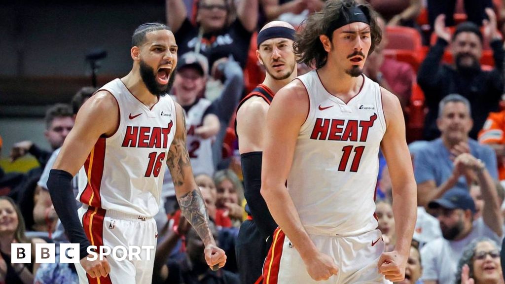 NBA play-offs 2024: Miami Heat and New Orleans Pelicans secure last two spots - BBC Sport