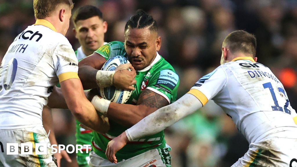 Premiership: Leicester Tigers 26-17 Northampton Saints – Hosts grind out derby win