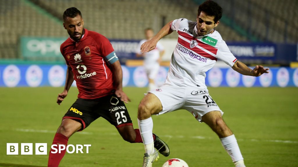 Just 30 fans to watch Ahly Zamalek derby in Egyptian league BBC
