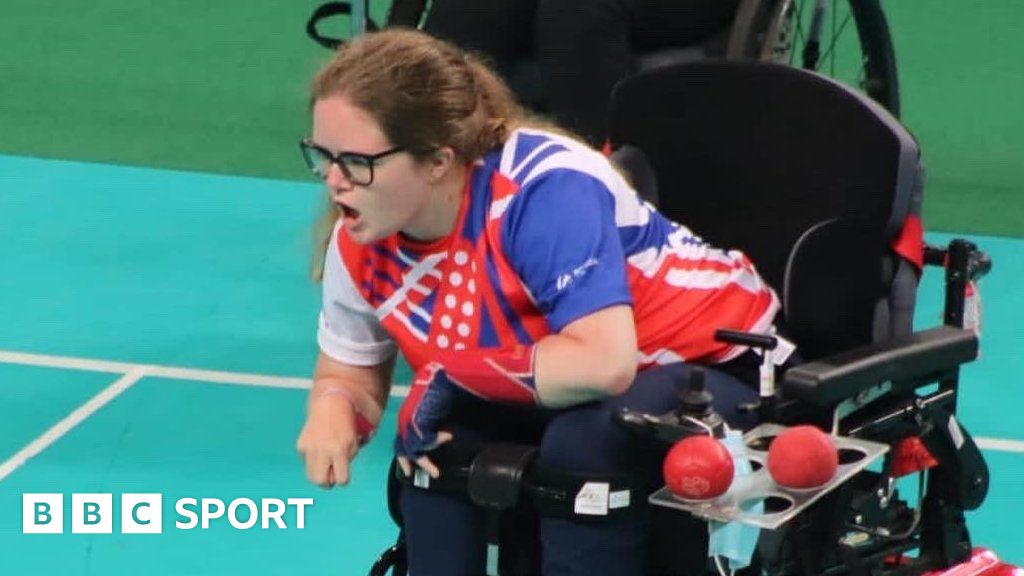 World Boccia Championships Claire Taggart wins gold in Rio David