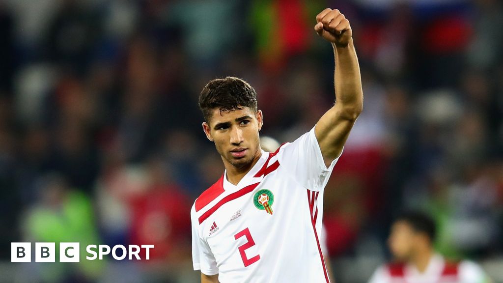 Morocco's Achraf Hakimi goes on loan to Borussia Dortmund - BBC Sport