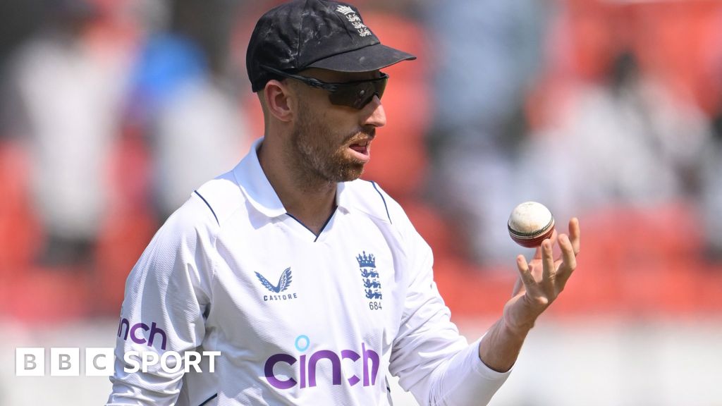 India v England: Jack Leach doubtful for second Test in Visakhapatnam