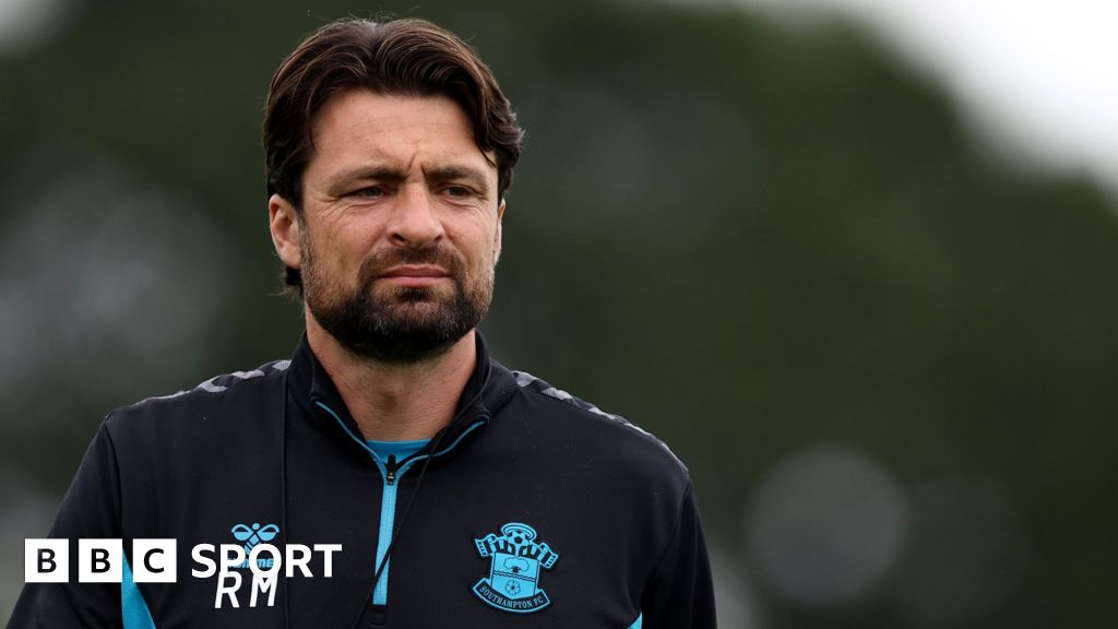 Southampton manager Russell Martin during a Southampton FC press