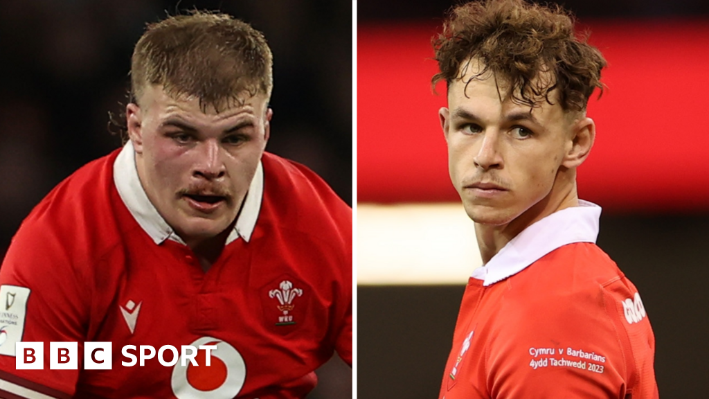 Six Nations 2024: Wales prop Archie Griffin and wing Tom Rogers ...