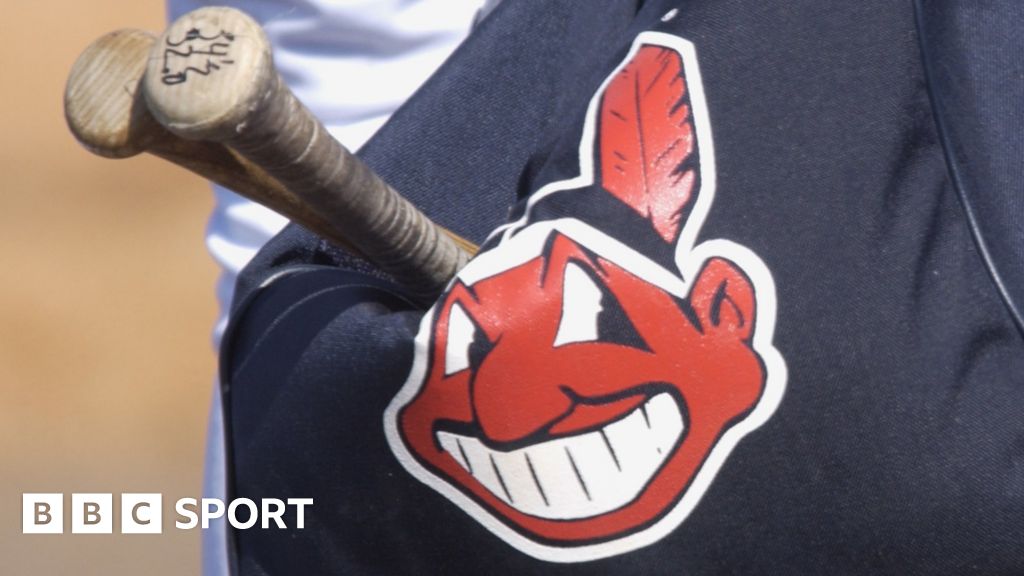 Editorial cartoon U.S. Cleveland Indians Chief Wahoo logo change baseball  sports