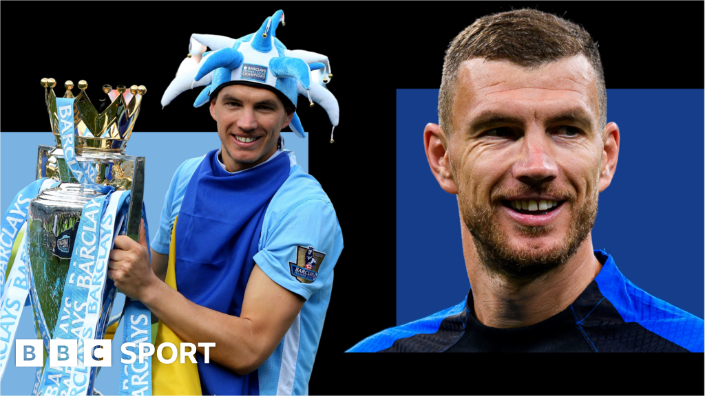 EVERY EDIN DZEKO GOAL FOR MAN CITY