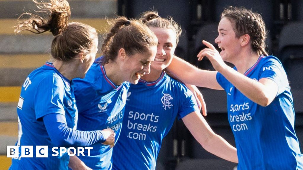 SWPL: Rangers Go Top With Derby Victory Over Celtic As Hearts & Hibs ...