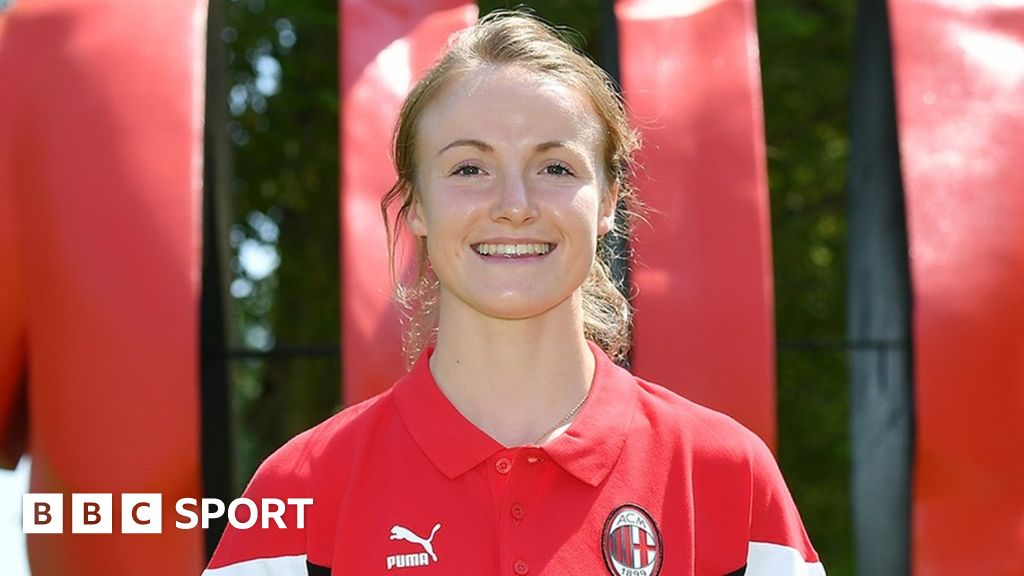 Christy Grimshaw (AC Milan) during AC Milan vs ACF Fiorentina femminile,  Italian football Serie A Women mat - Photo .LiveMedia/Francesco Scaccianoce  Stock Photo - Alamy