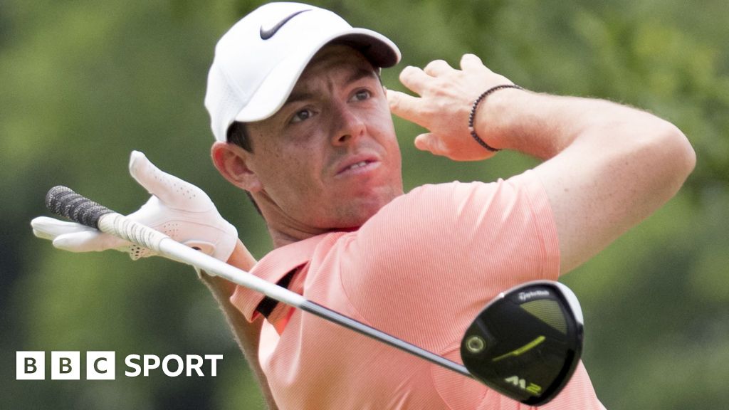 WGC Bridgestone Invitational Rory McIlroy three shots off lead BBC Sport