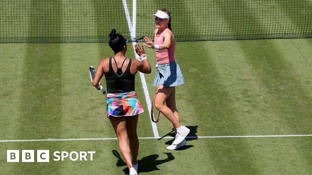 Birmingham Classic Heather Watson & Harriet Dart out of doubles, top