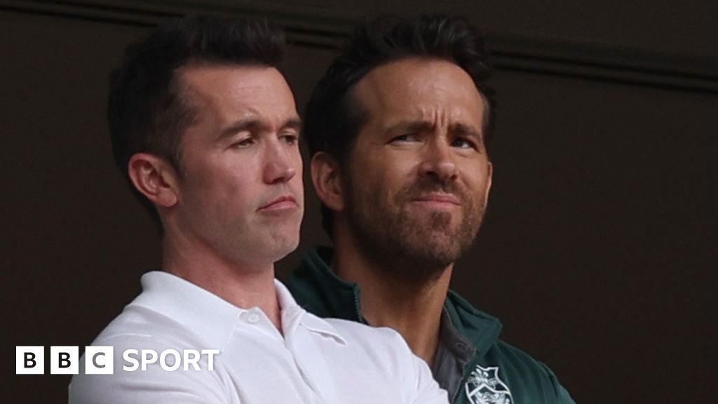 Rob McElhenney and Ryan Reynolds Hollywood owners at Wrexham 'for the