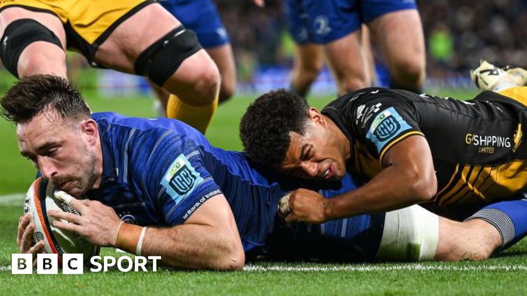 Leinster ease to bonus-point win against Dragons