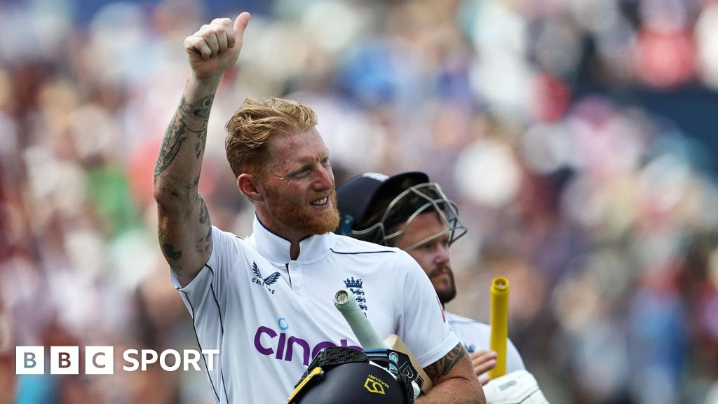 Stokes hits England's fastest Test half-century