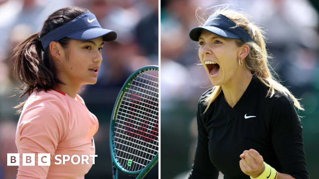Emma Raducanu and Katie Boulter