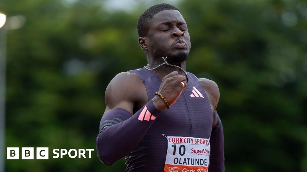 Israel Olatunde Sets New Irish 100m Record