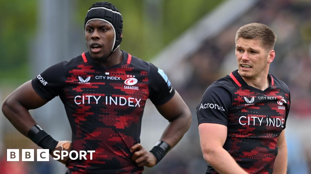 Maro Itoje: Saracens name England forward as captain ahead of 2024-25 season