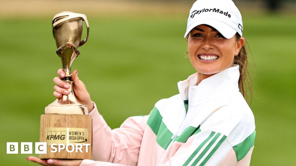 Women’s Irish Open: Dimmock beats Bouchard in play-off to clinch Carton House success