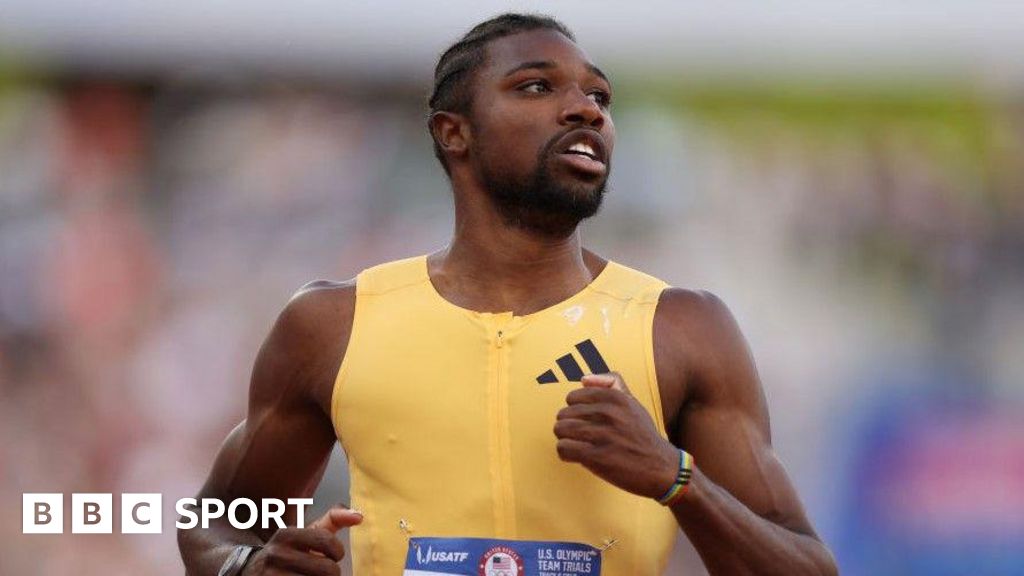 Paris 2024: Noah Lyles sets new US Olympic trial record in men’s 200m