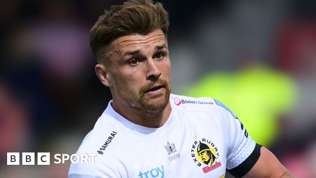 Henry Slade: England center signs new contract with Exeter Chiefs