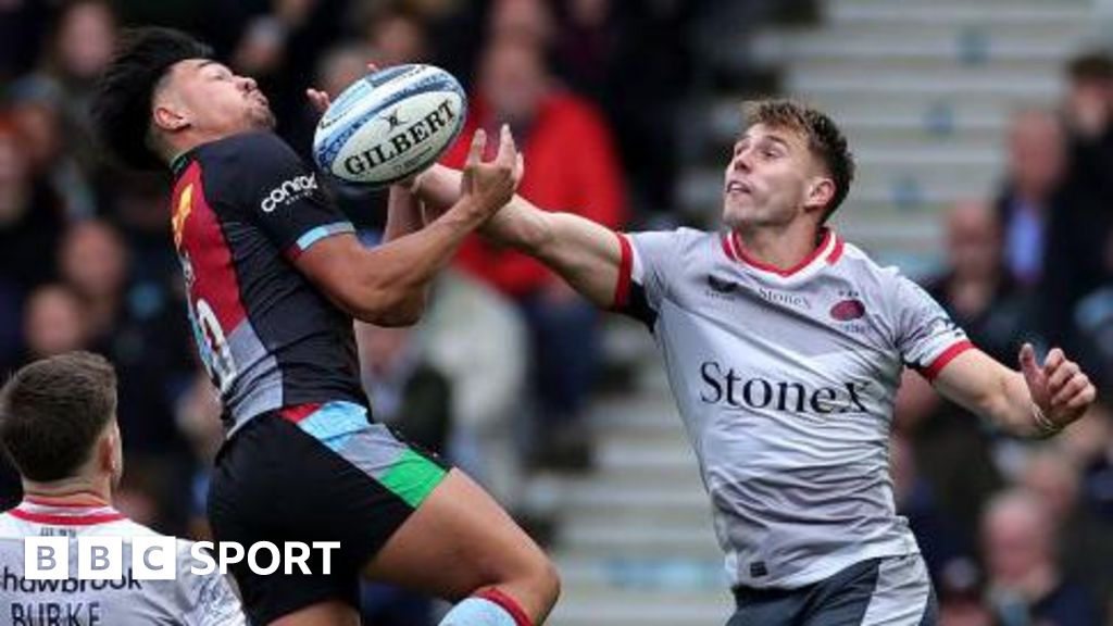 Heroic Quins defence ends Sarries' derby dominance