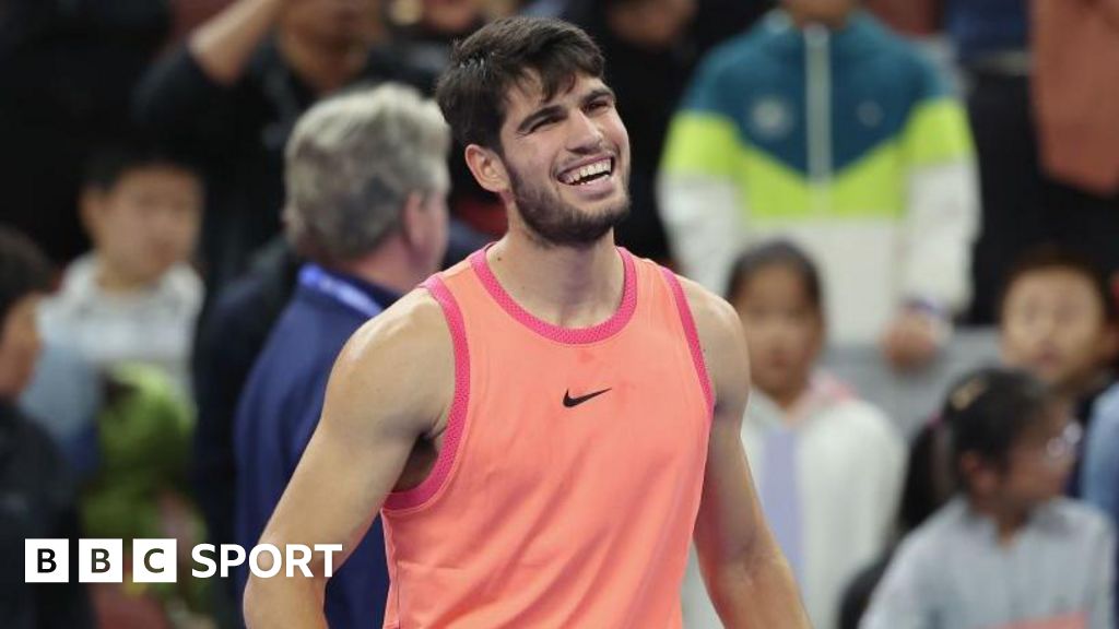 China Open: Carlos Alcaraz faces Jannik Sinner in the final after defeating Daniil Medvedev in straight sets