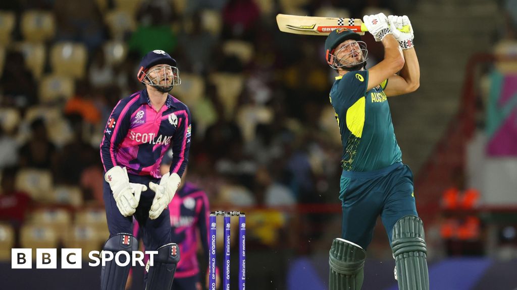 England advances to Super 8s in T20 World Cup after Australia defeats Scotland
