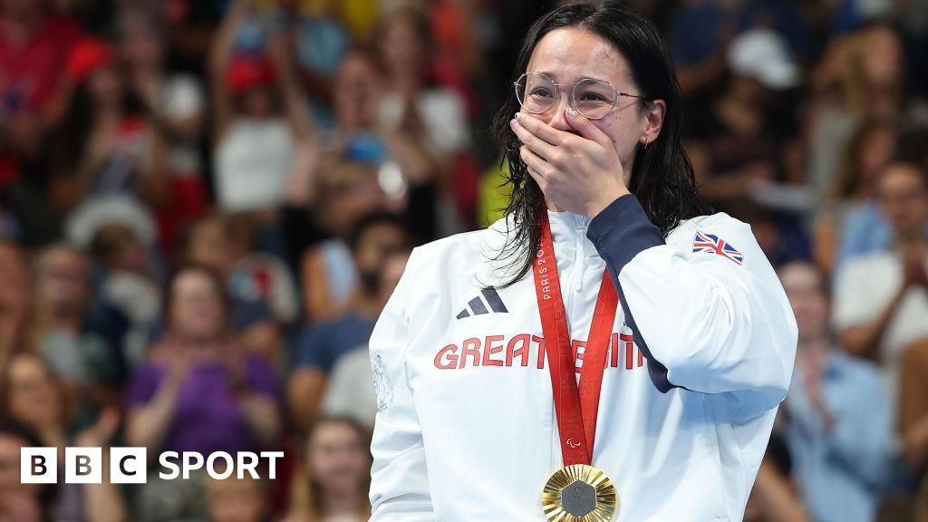 Alice Tai: British swimmer reflects on mental health journey after Paris gold