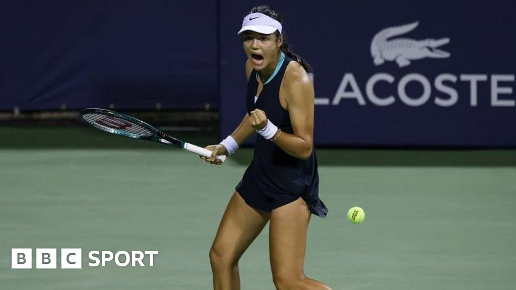 Emma Raducanu: Brit makes winning return against Elise Mertens at Washington Open