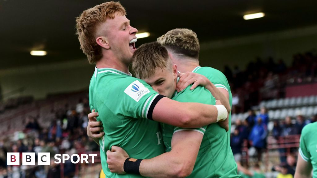 Ireland barely beats Georgia with a late try in U20 World Championship