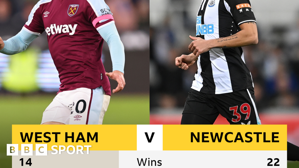 West Ham V Newcastle: Head-to-head Record - BBC Sport