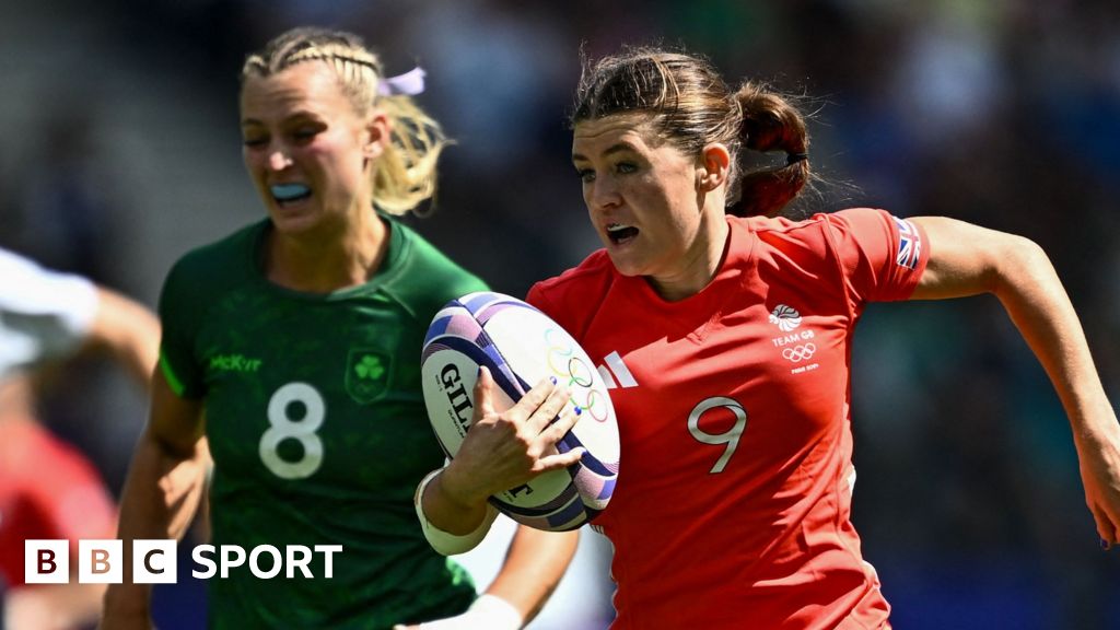 Olympic rugby sevens: Great Britain women overcome Ireland in opening pool match