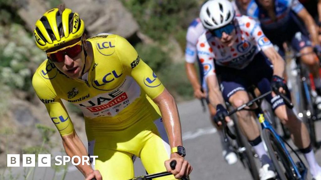 Tadej Pogacar Dominates Tour de France Mountain Stage