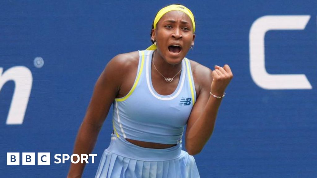 Coco Gauff comes from behind to beat Svitolina at US Open