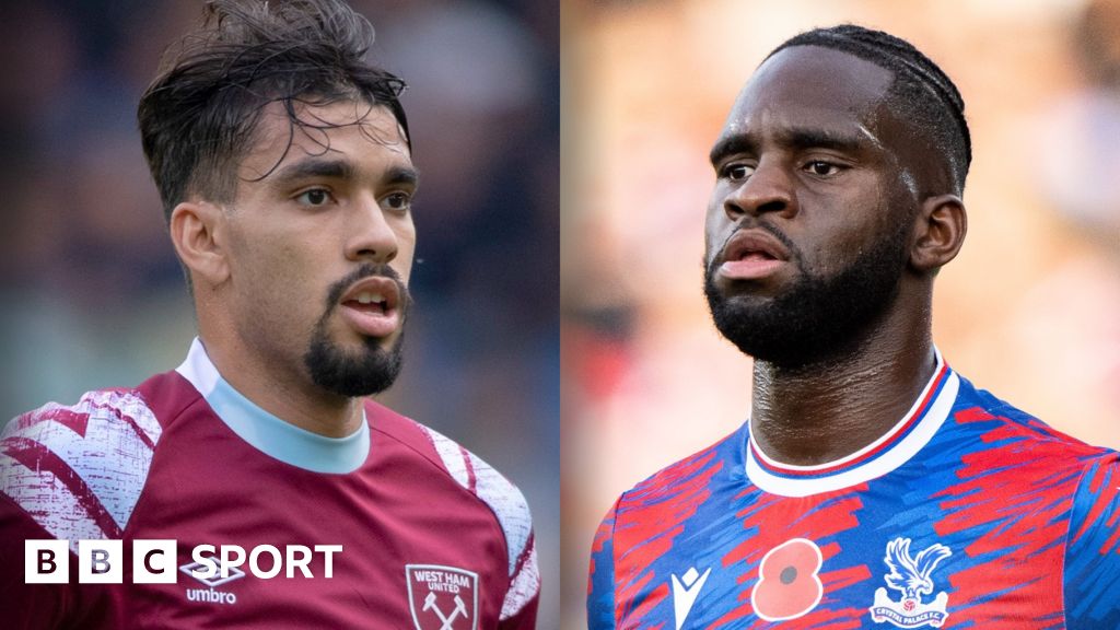 T﻿eam news West Ham v Crystal Palace BBC Sport