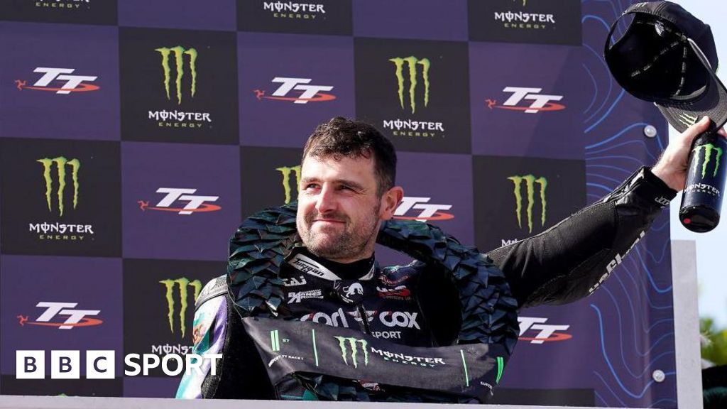 Isle of Man TT: ‘An honour to share record with Joey’, says Michael Dunlop – BBC Sport