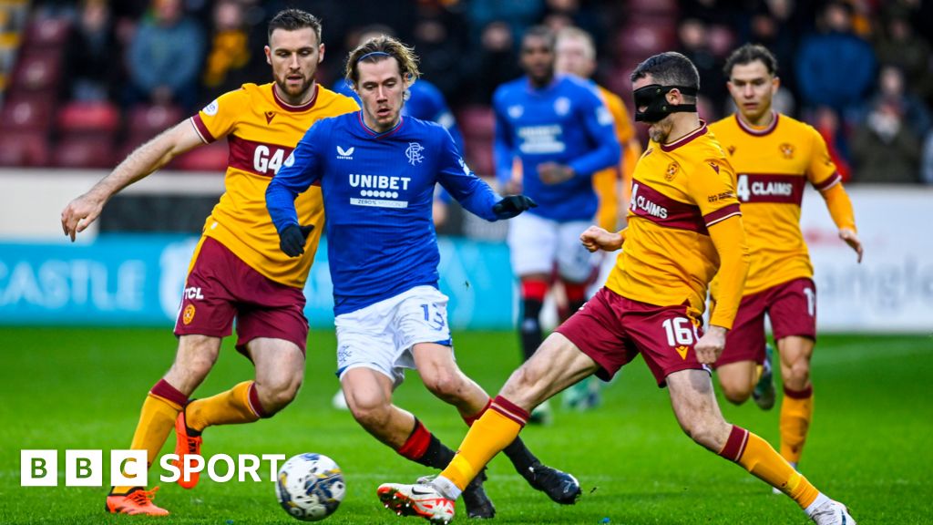 Motherwell 02 Rangers Who impressed? BBC Sport