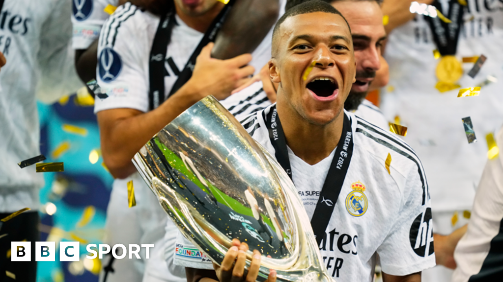 A trophy, a goal and 'no limit' - Madrid's Mbappe era begins