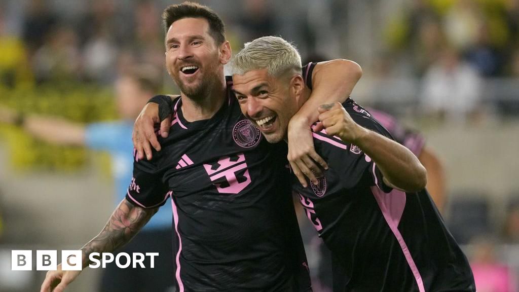 Lionel Messi scores twice as Inter Miami wins MLS Supporters' Shield for the first time