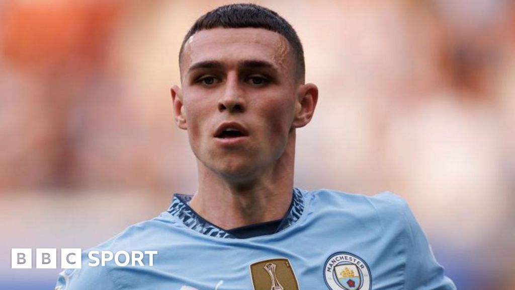 Foden unlikely to join England squad - Guardiola