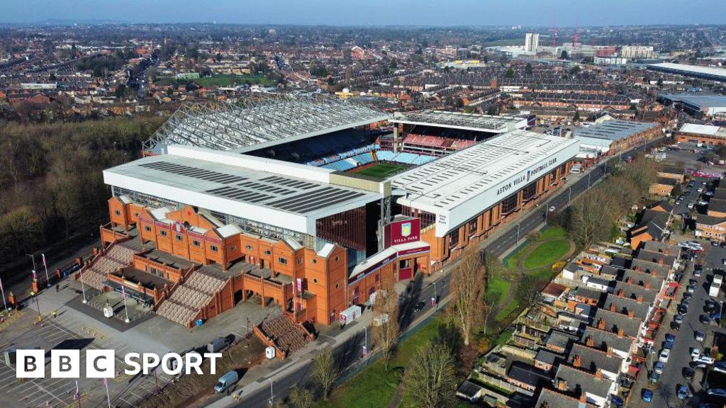 Aston Villa Plans for Villa Park expansion launched BBC Sport